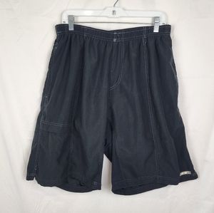 Canari Gel Padded Sporty Black Cargo Men's Cycling Shorts sz XL